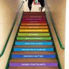 School Stairs Quotes paint by number