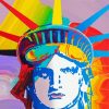 Statue Of Liberty Peter Max paint by number