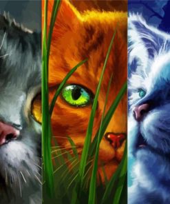 Warrior Cats paint by number