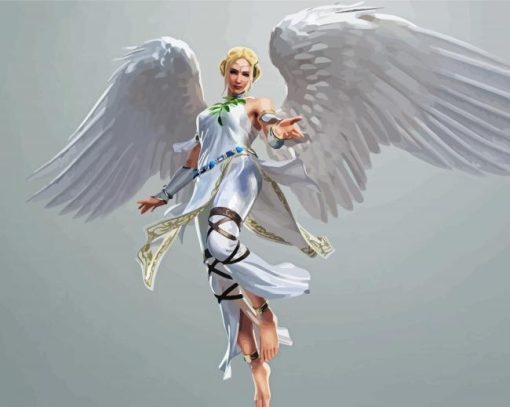 Woman Angel paint by number