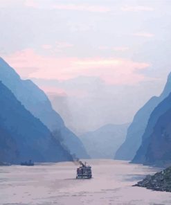 Yangtze Landscape paint by number