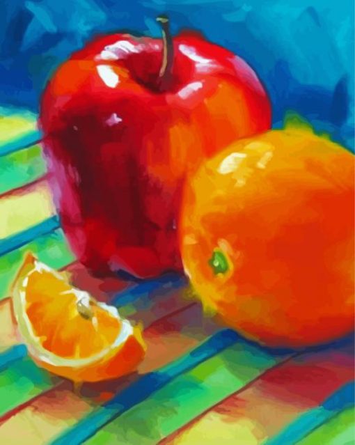 Apples And Oranges paint by number