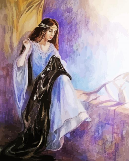 Arwen Lord Of The Rings Art paint by number