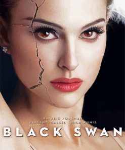 Black Swan Poster paint by number