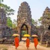 Cambodia Angkor Thom paint by number