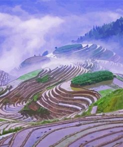 Chinese Scenery paint by number