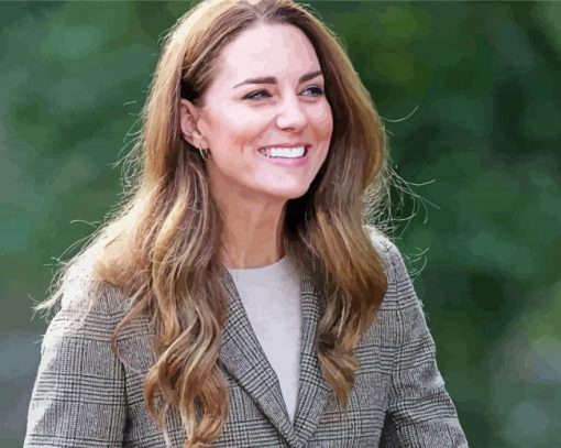 Classy Kate Middleton Paint by number