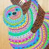Colorful Sloth paint by number