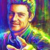 Cory Monteith Illustration paint by number