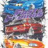 Fast And Furious Cars Poster Art paint by number