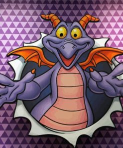 Figment Dragon paint by number