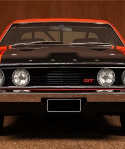 Ford Falcon GT Car paint by number