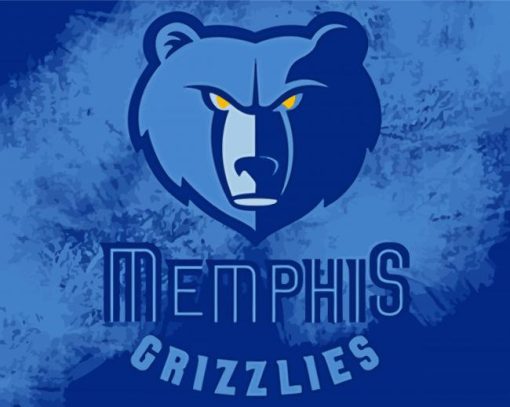 Grizzlies paint by number