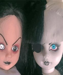 Horror Dolls paint by number