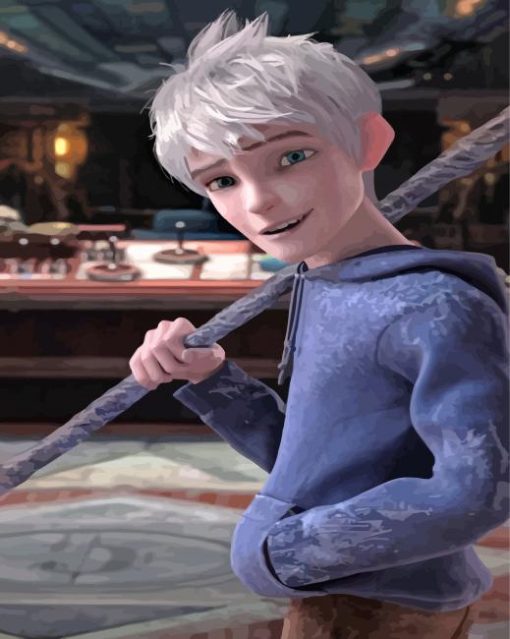 Jack Frost Disney paint by number