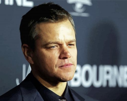 Jason Bourne paint by number