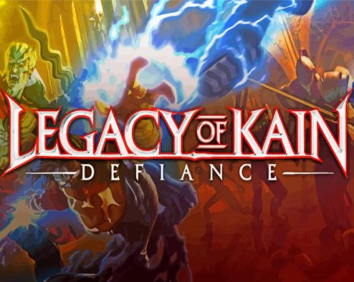 Legacy Of Kain Poster paint by number