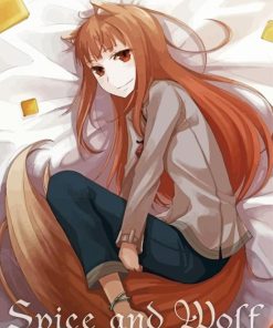 Manga Anime Spice And Wolf paint by number