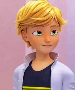 Miraculous Adrien paint by number