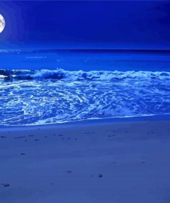 Moon And Ocean paint by number