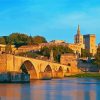 Pont Avignon paint by number