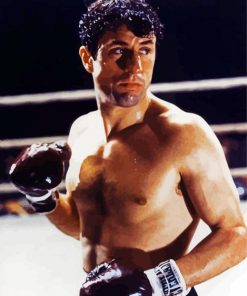 Raging Bull Movie paint by number