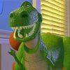 Rex Toy Story Cartoon paint by number