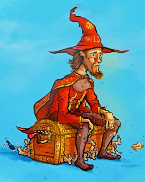 Rincewind Character paint by number