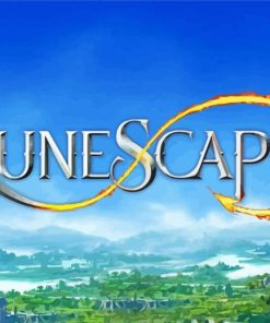 Runscape Game Poster Paint by number