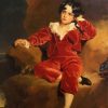 Sir Thomas Lawrence The Red Boy paint by number