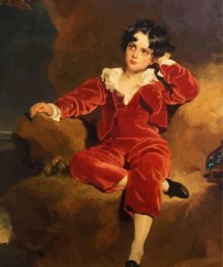 Sir Thomas Lawrence The Red Boy paint by number
