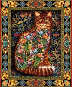 Tapestry Cat paint by number