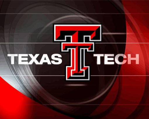 Texas Tech paint by number