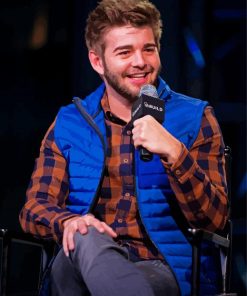 The American Actor Jack Griffo paint by number