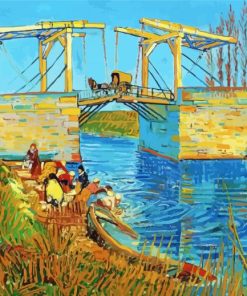 Van Gogh Bridge At Arles paint by number