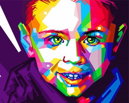 WPAP Artwork paint by number