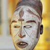 West African Mask paint by number