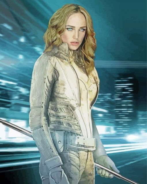 White Canary Legend Of Tomorrow paint by number