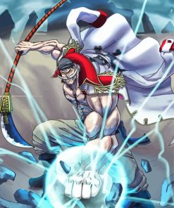 Whitebeard Japanese Character paint by number