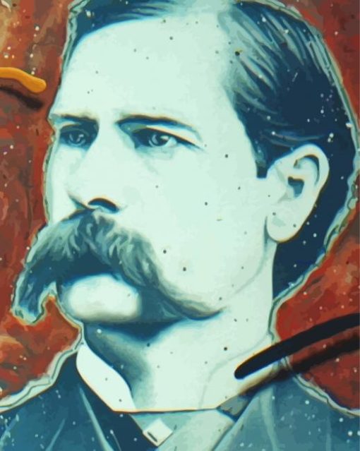 Wyatt Earp paint by number
