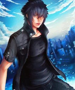 Aesthetic Noctis Lucis Caelum paint by number