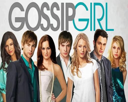 Aesthetic Gossip Girl paint by number