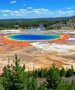 Aesthetic Grand Prismatic paint by number