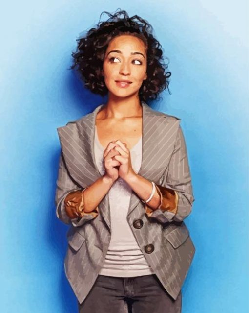 Aesthetic Ruth Negga paint by number