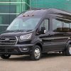 Black Ford Transit Art paint by number