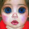 Bonnie By Margaret Keane paint by number