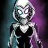 Cool Ghost Spider paint by number