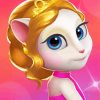 Cute Talking Angela paint by number