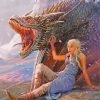 Daenerys And Drogon paint by number