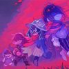 Deltarune Video Game Characters Art paint by number